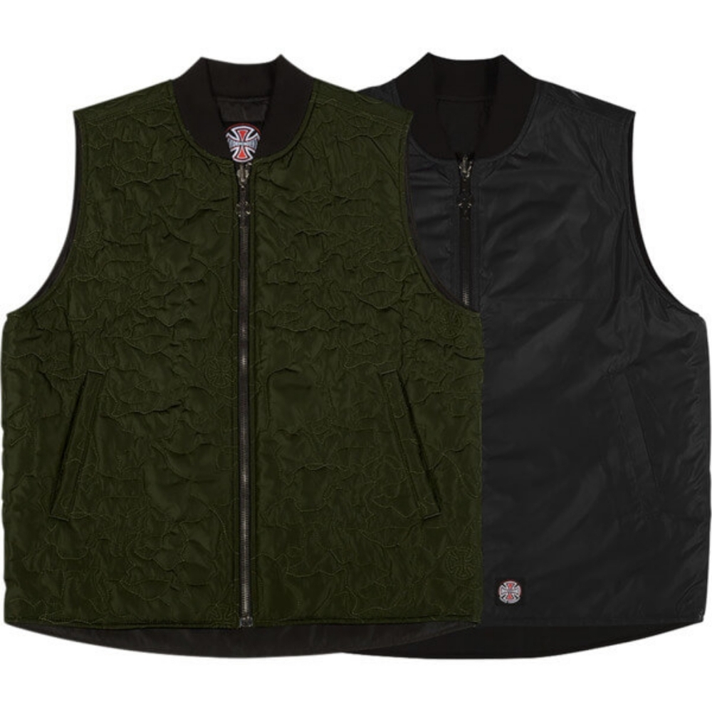 Green Independent Puffer Vest